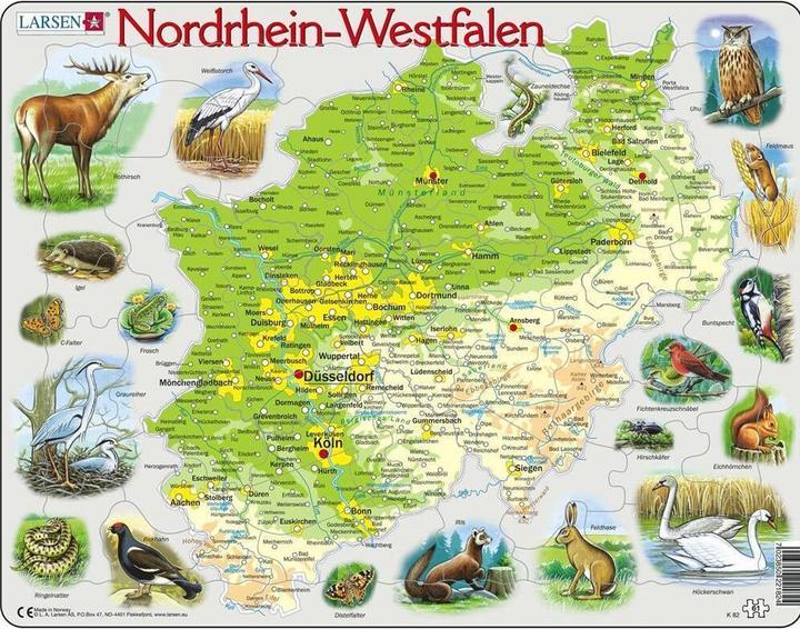 Produktbild Larsen Puzzle - Nordrhein-Westfalen (physisch)