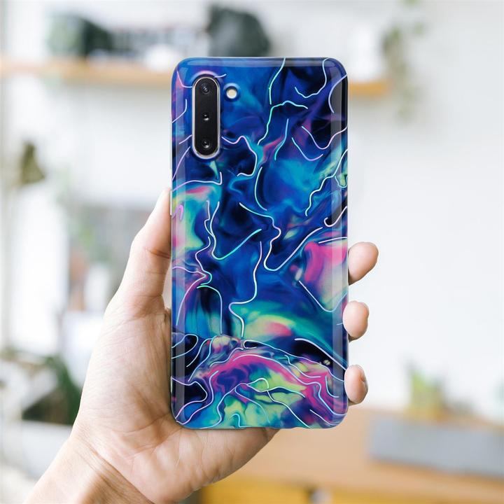 Produktbild Cadorabo IMD TPU Bunter Marmor Cover (Samsung Galaxy Note 10)