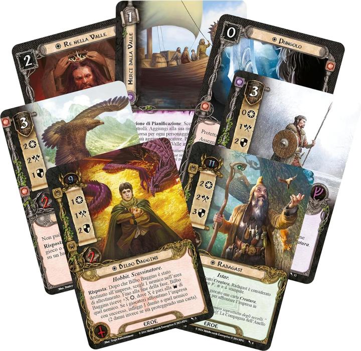 Actual product image Asmodée The Lord of the Rings LCG - Heroes Expansion: Ered Mithrin