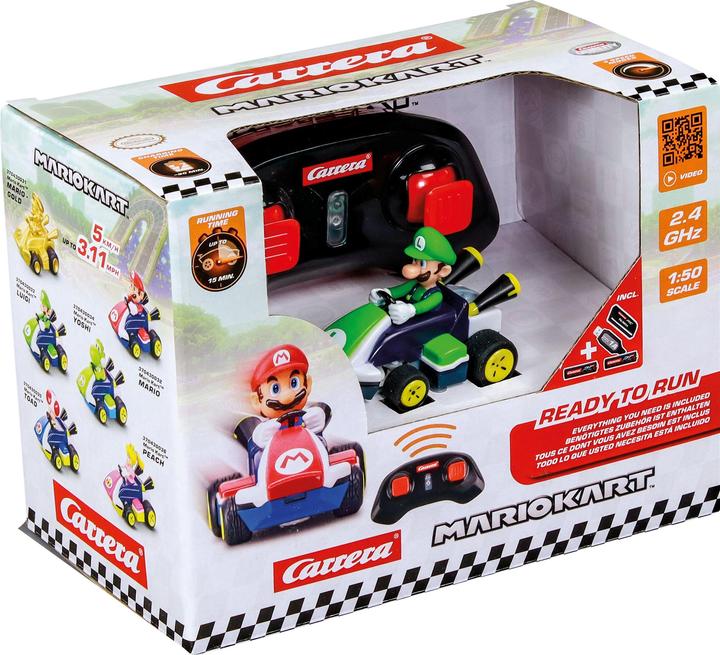 Produktbild Carrera Nintendo Luigi Mini 1:50 RC