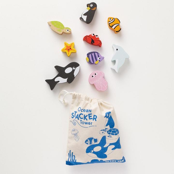 Produktbild Le Toy Van Stapelspiel Meerestiere