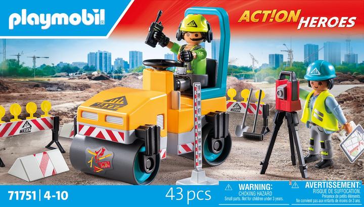 Produktbild Playmobil Strassenbaustelle (71751, Playmobil Action Heroes)