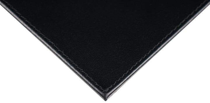 Image du produit Helit Tapis de souris "the leather pad", en cuir, noir Surface en cuir véritable