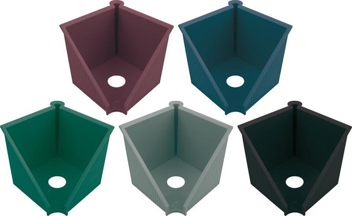 Actual product image Helit Note box the green cube line