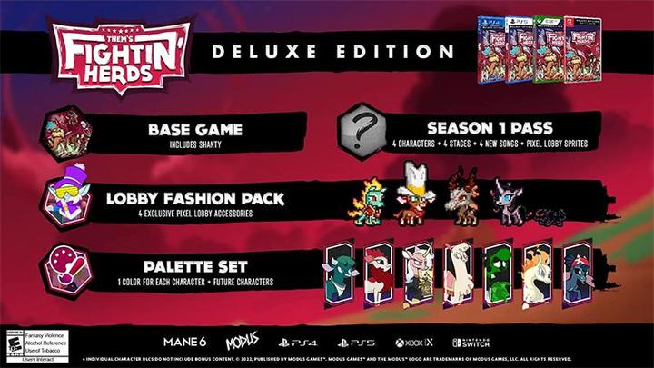 Immagine prodotto Modus Games Le mandrie in lotta - Edizione Deluxe (Switch, Switch Lite, Switch OLED, DE)