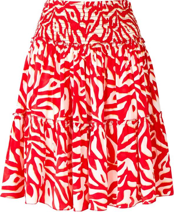 Joe Browns Bold Abstract Animal Print Tiered Mini Skirt