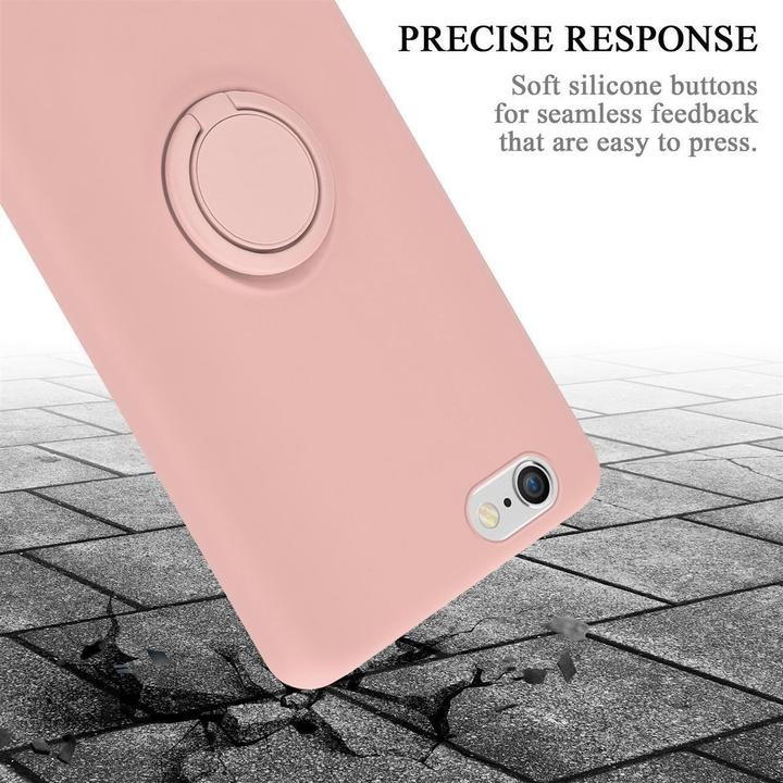 Actual product image Cadorabo TPU Liquid Ring Silicone Case Cover (Apple iPhone 6)