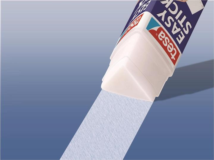 Actual product image tesa EASY STICK ecoLogo glue stick, triangular, odourless glue stick for paper / cardboard
