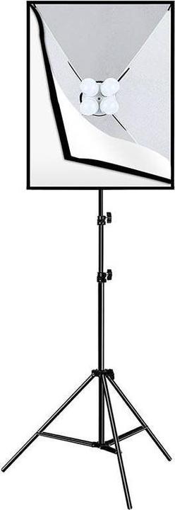 Actual product image Puluz Studio softbox 50x70cm, tripod, LED bulb 4 pcs PU5071EU (Soft boxes)