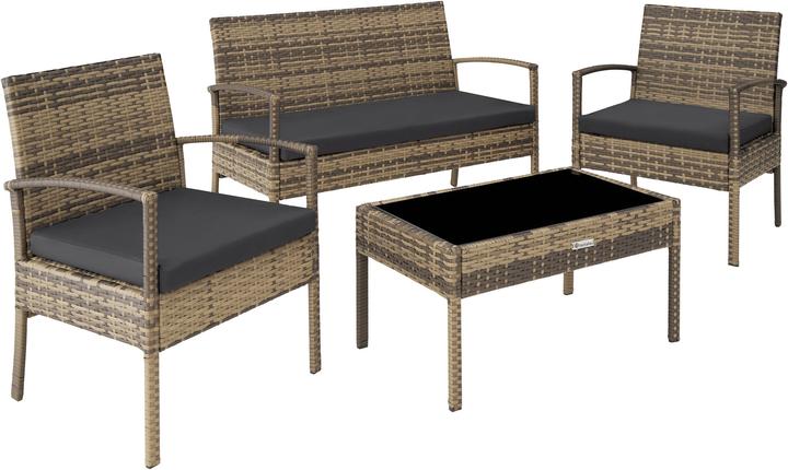 tectake Rattan seating group