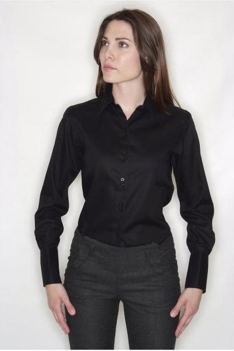 Image du produit Russell Collection Blouse à manches longues Sans repassage (XXL)