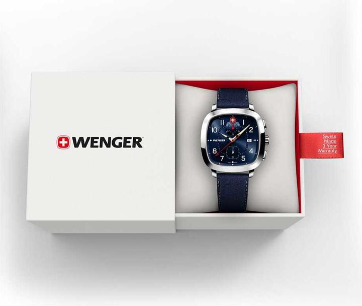 Produktbild Wenger Vintage Sport Chrono 01.1933.110 (Chronograph, Swiss Made)