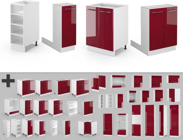 Actual product image Vicco Kücheninsel Fame-Line (90 x 82 x 81 cm)