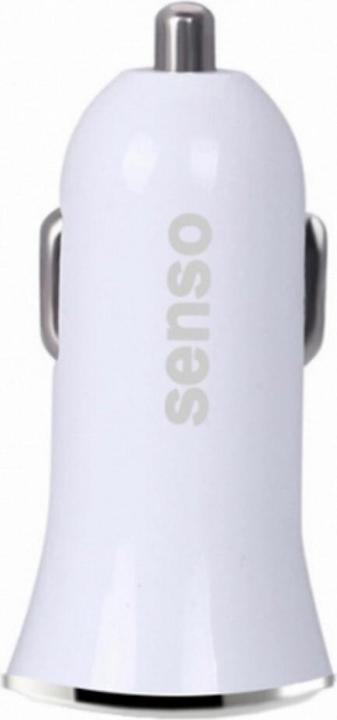 Image du produit Senso Chargeur de voiture 2x USB 2.1A blanc