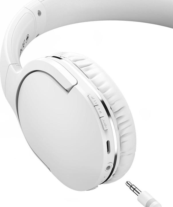 Produktbild Baseus Encok headphone D02 Pro White (40 h, Kabellos)