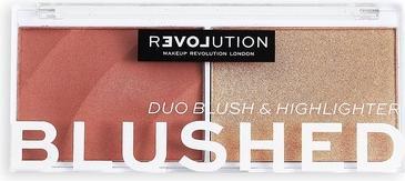 Produktbild Makeup Revolution Colour Play Duo Palette -ush palette and brighteners 5.8g Kindness (L)