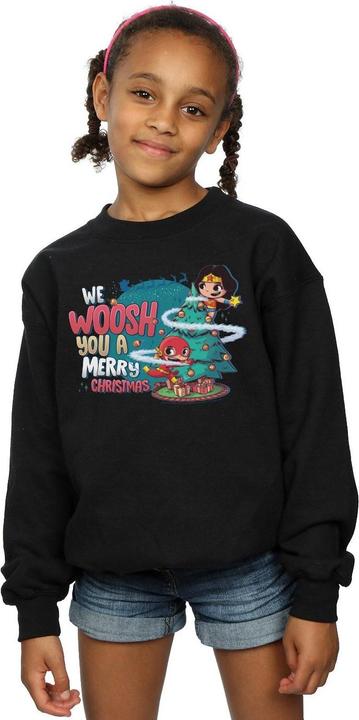 Immagine prodotto Super Friends We WHOOSH You A Merry Christmas Felpa Ragazze (104)