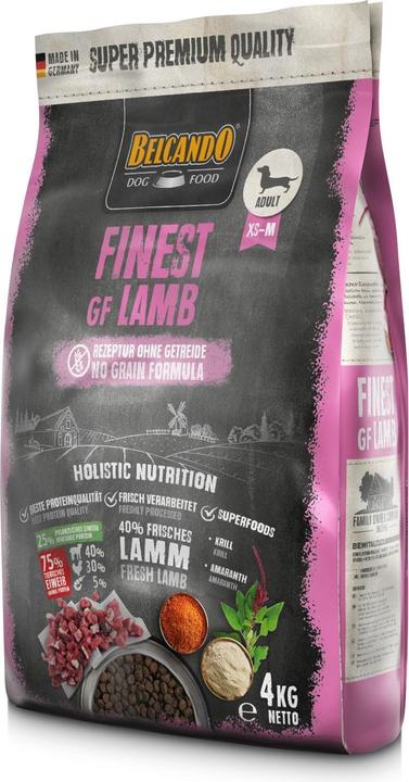 Image du produit Belcando Finest Grainfree Lamb Trockenfutter getreidefrei (Adulte, 1 pcs, 4000 g)