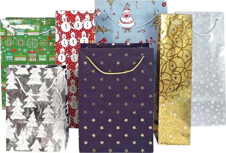 Immagine prodotto Braun + Company Borsa regalo 'Natale (Borsa da regalo, 25 x)