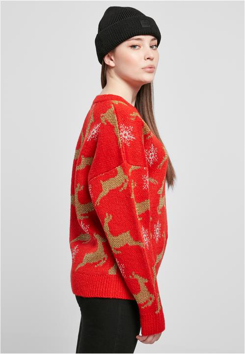Image du produit Urban Classics Pull de Noël surdimensionné pour femmes (XS)