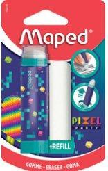 Actual product image Magni Eraser pencil + refill PIXEL PARTY