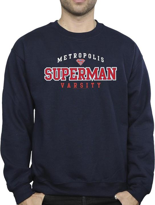 Immagine prodotto Superman Metropolis Varsity Felpa Uomo (S)