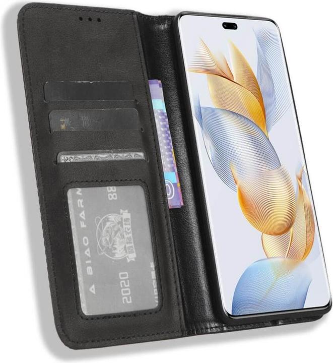 Produktbild Cover-Discount Honor 90 - Stand Flip Case Hülle schwarz (Honor 90)