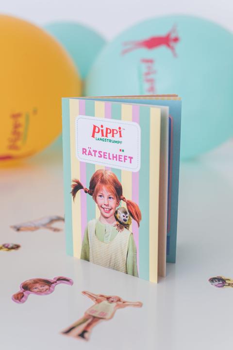 Produktbild DH-Konzept Pippi Langstrumpf Partygeschenk Mal- und Rätselheft