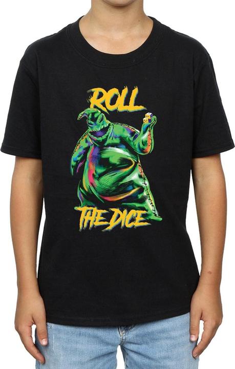 Actual product image Disney Boys Nightmare Before Christmas Oogie Boogie Dice T-Shirt (152, 158)