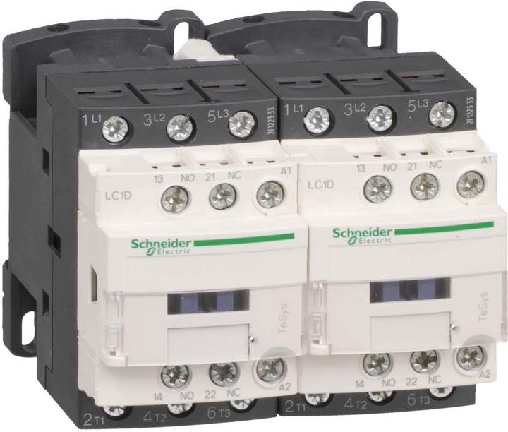 Actual product image Schneider Electric Reversing contactor 9A 230VAC