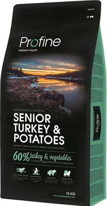 Actual product image Profine Dog Senior with turkey and potatoes 15kg (Senior, 15000 g)