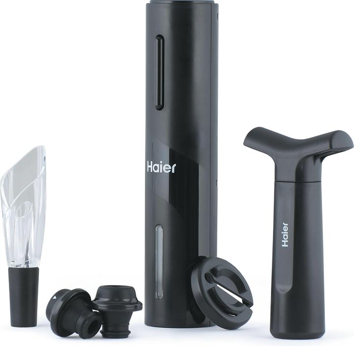 Immagine prodotto Haier Elektrisches Weinset mit USB Stick (Aeratore per vino, Pompa per il vino)