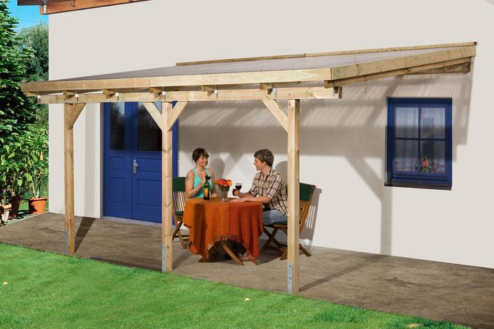 Actual product image Weka Holzbau Terrace roof 671 Gr.2