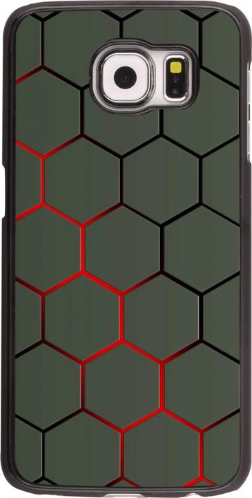 Image du produit PhoneLook Coque Geometric Line red (Samsung Galaxy S6)