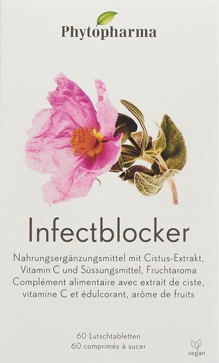 Actual product image Phytopharma Infectblocker (new) lozenges (60 Piece, Pills, 75 g)