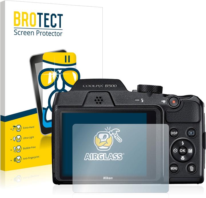 Produktbild BROTECT AirGlass Panzerglasfolie (Displayschutz, Coolpix B500)