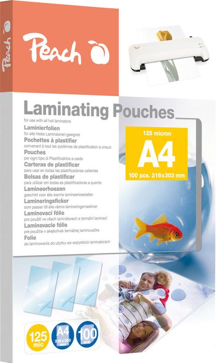 Image du produit Peach Pp525-02 (A4, 100 pièce(s), 125 µm)