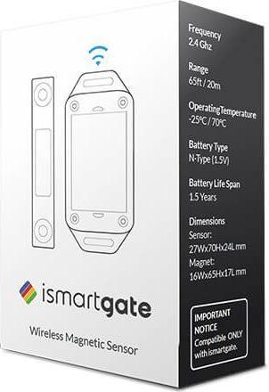Productafbeelding Ismartgate Draadloze magnetische sensor garagedeur