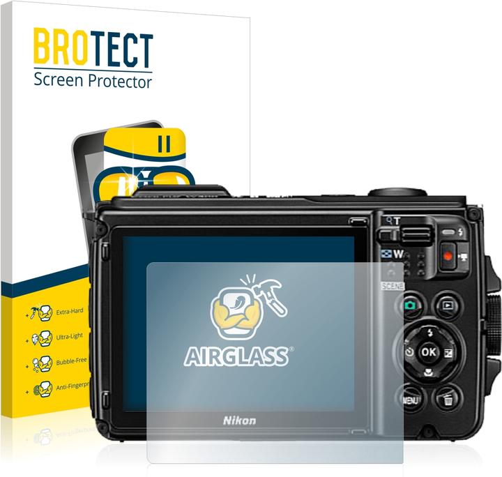 Actual product image BROTECT AirGlass Glass (Screen protector, Coolpix W300)