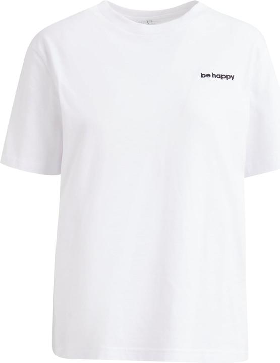 Mister Tee MisterTee Be Happy Wording EMB Tee - 193913 (L)