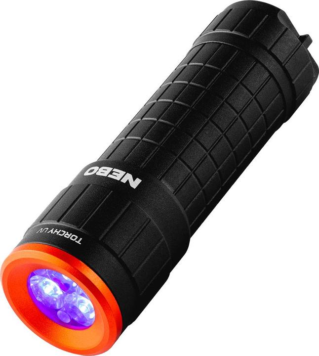 Produktbild Nebo Torchy UV-Schwarzlicht-Inspektionstaschenlampe - Kompakte Mini-Batterie betrieben (9.50 cm)
