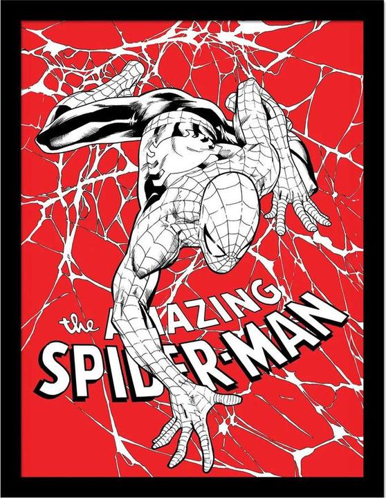 Image du produit Spiderman - Poster encadré (40 x 30 cm)