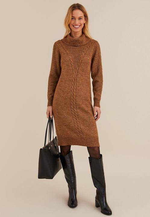 Produktbild Anne Weyburn Strickkleid mit langen Ärmeln (46)