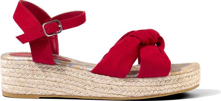 Produktbild Joe Browns Knot Detail Ankle Strap Platform Espadrille Sandals (41)