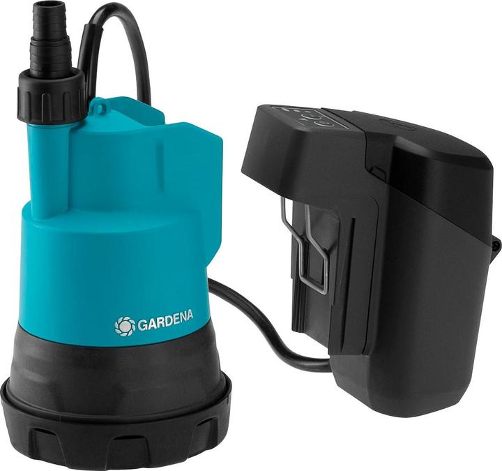 Produktbild Gardena Akku-Klarwasser-Tauchpumpe 20002 (Klarwasserpumpe)