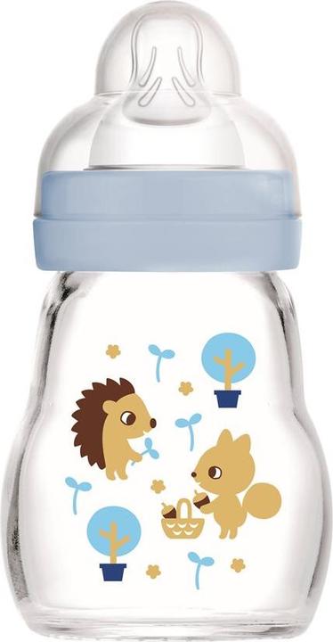 Image du produit MAM Bouteille de verre Feel Good assortie (170 ml)
