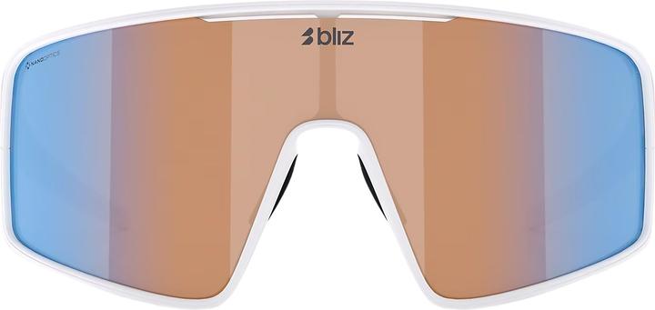 Produktbild Bliz P001S (Weiss, Nano Optics Nordic Ligh Coral - Orange w blue multi, Weiss, Nano Optics Nordic Ligh Coral - Orange w blue multi)
