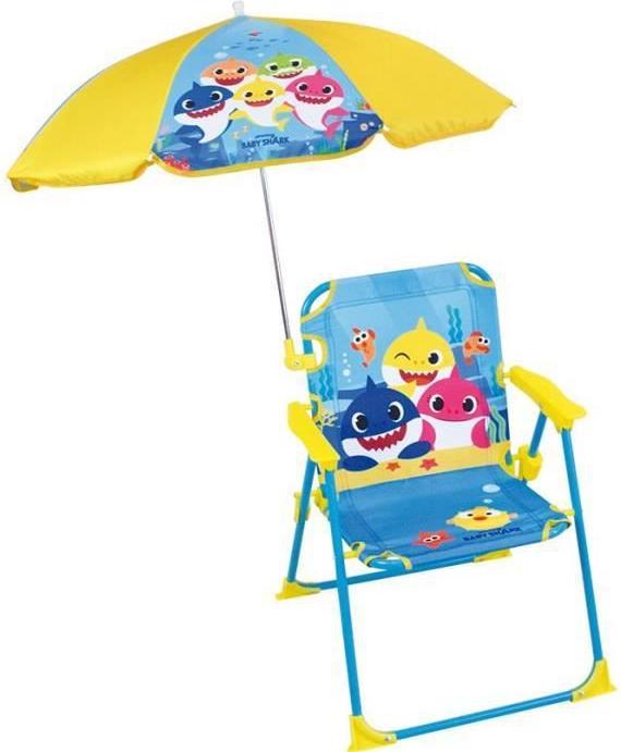 Produktbild klappstuhl mit sonnenschirm kind baby shark (Kinderstuhl)