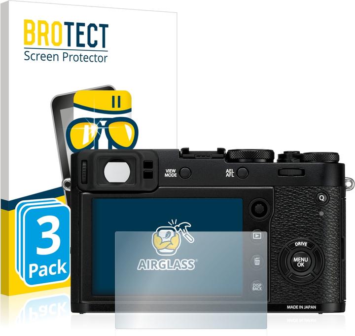 BROTECT AirGlass Panzerglasfolie (Displayschutz, X100F)