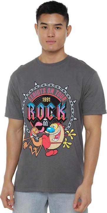 Image du produit Ren & Stimpy - T-shirt EEDIOTS ON TOUR - Homme (XL)